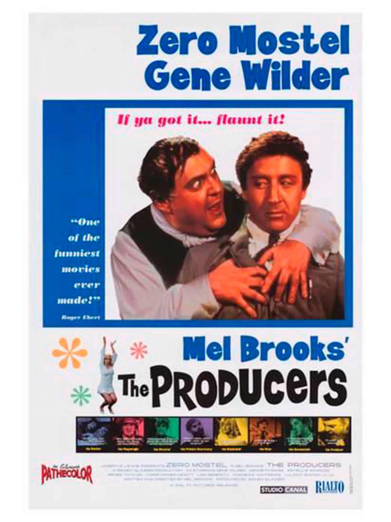 Image courtesy of Bainbridge Cinemas | Mel Brooks’ iconic comedy classic “The Producers” (1967) will be back on the big screen at Bainbridge Cinemas at 7 p.m. Sunday, June 3.