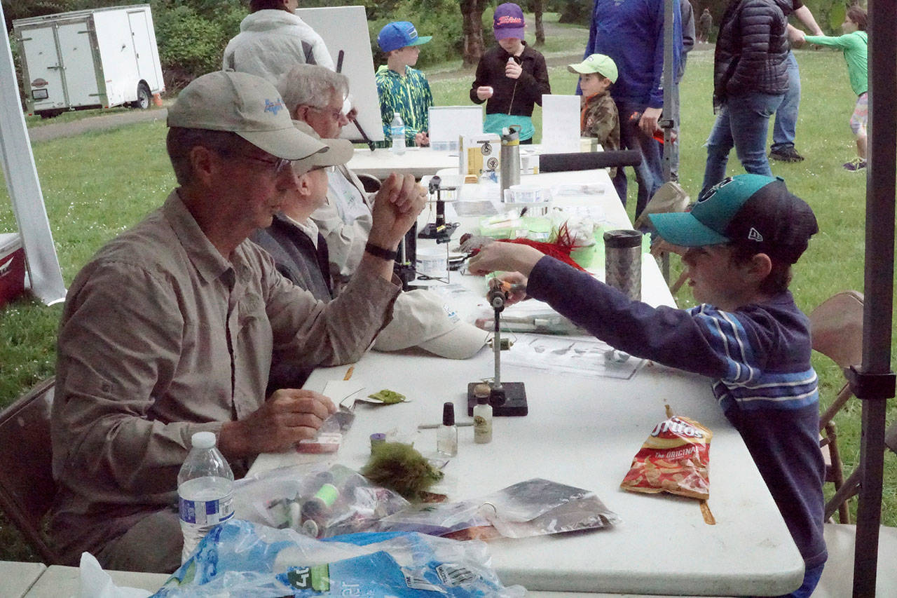 Snagging some fun at the youth fly fishing expo Photo gallery