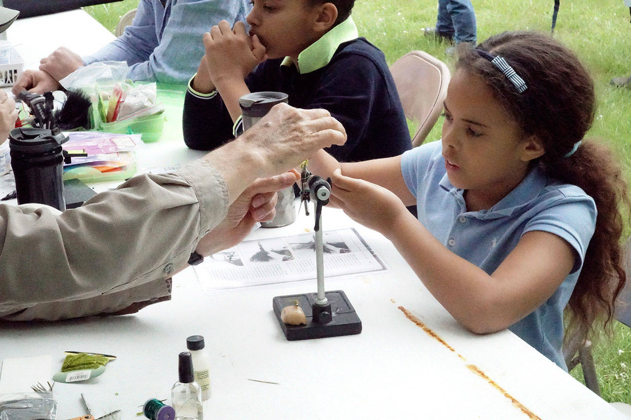 Snagging some fun at the youth fly fishing expo Photo gallery