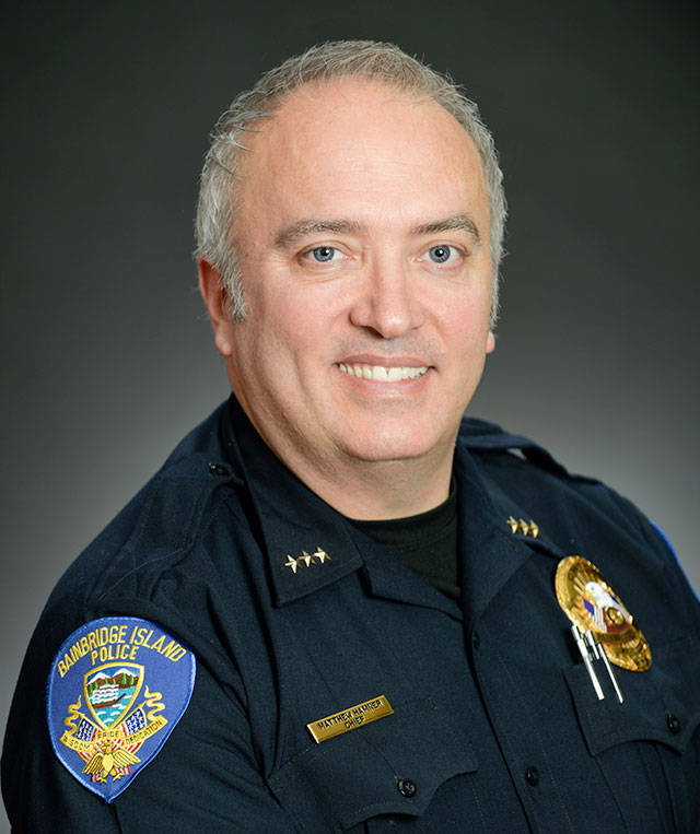Bainbridge offers more money in contract to keep police chief on island