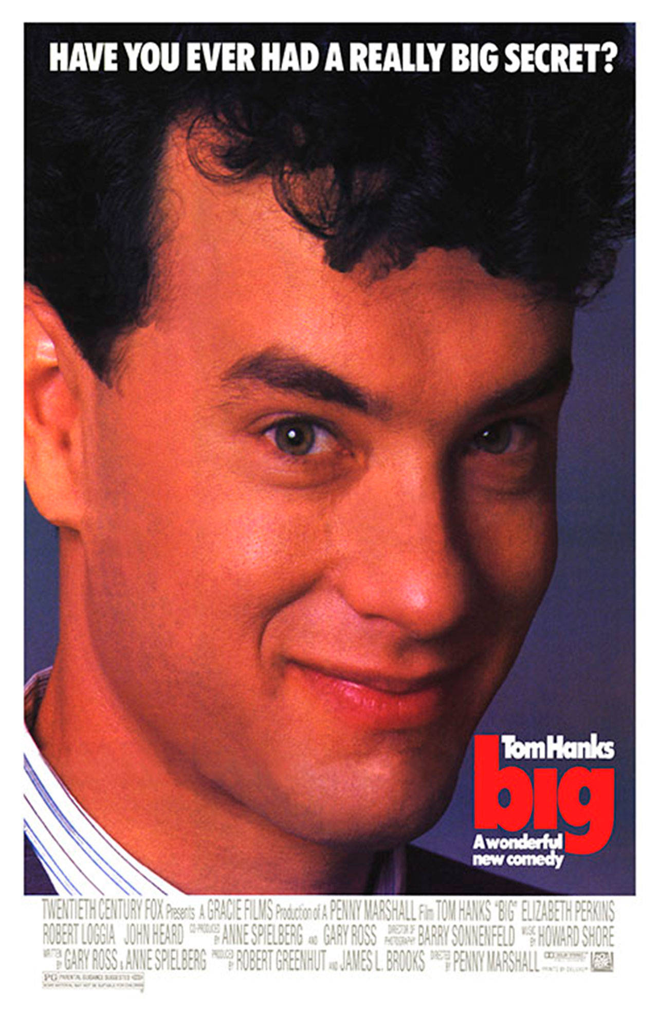 Image courtesy of 20th Century Fox | “Big” will be back up on the big screen for a special 30th anniversary revival at 7 p.m. Wednesday, July 18 at Bainbridge Cinemas.