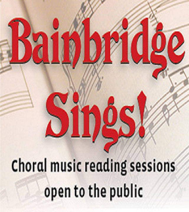 Lift your voice at Bainbridge Sings!
