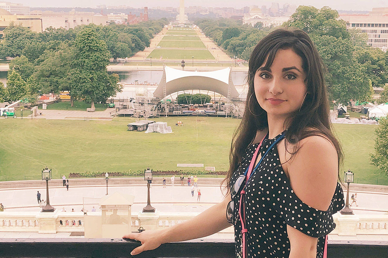 Bainbridge native wraps up internship in nation’s capital