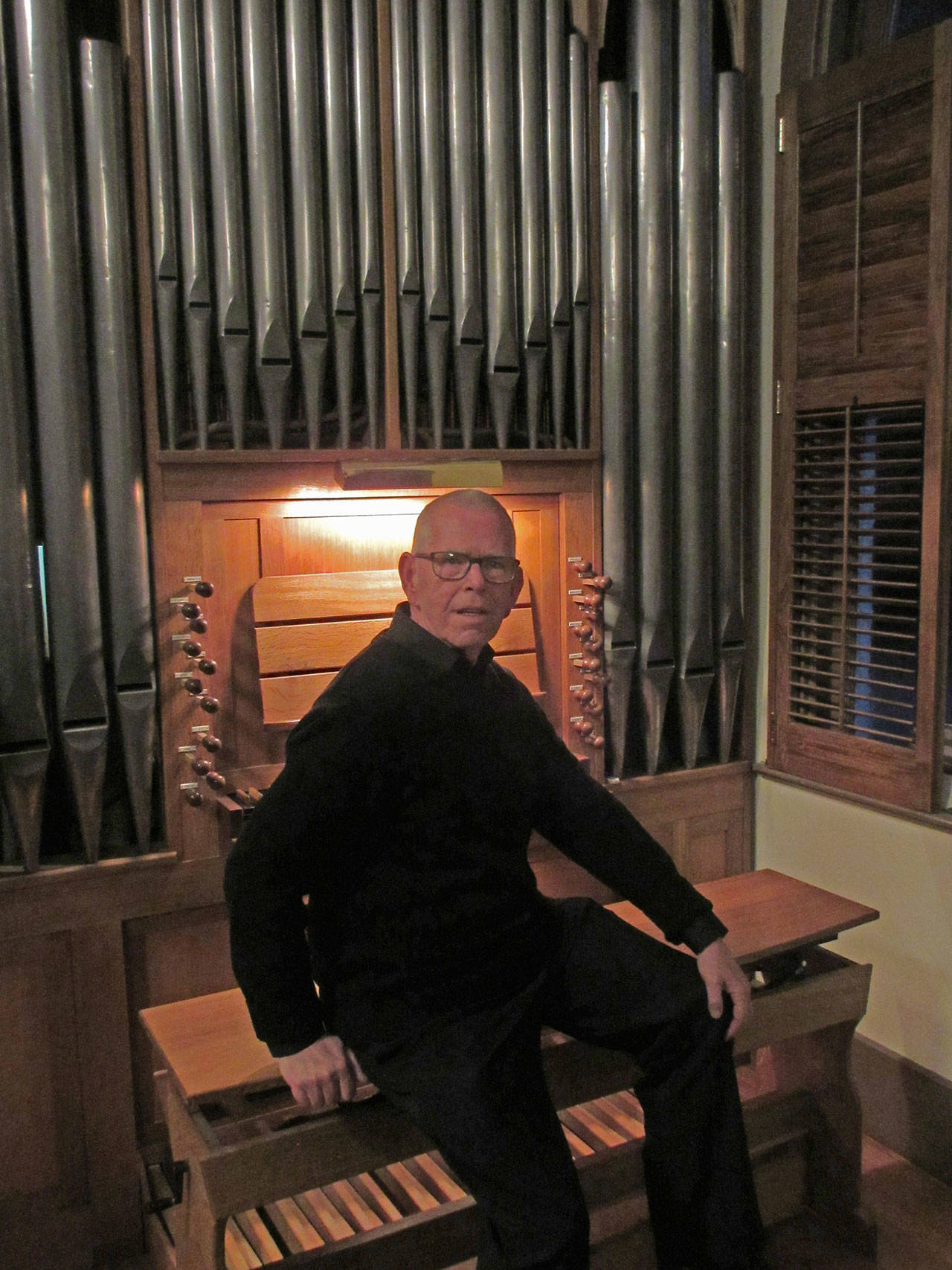 Photo courtesy of Karen Lindsey | Philip Manwell will perform a free organ concert at Port Madison Lutheran Church at 2:30 p.m. Sunday, Sept. 16.
