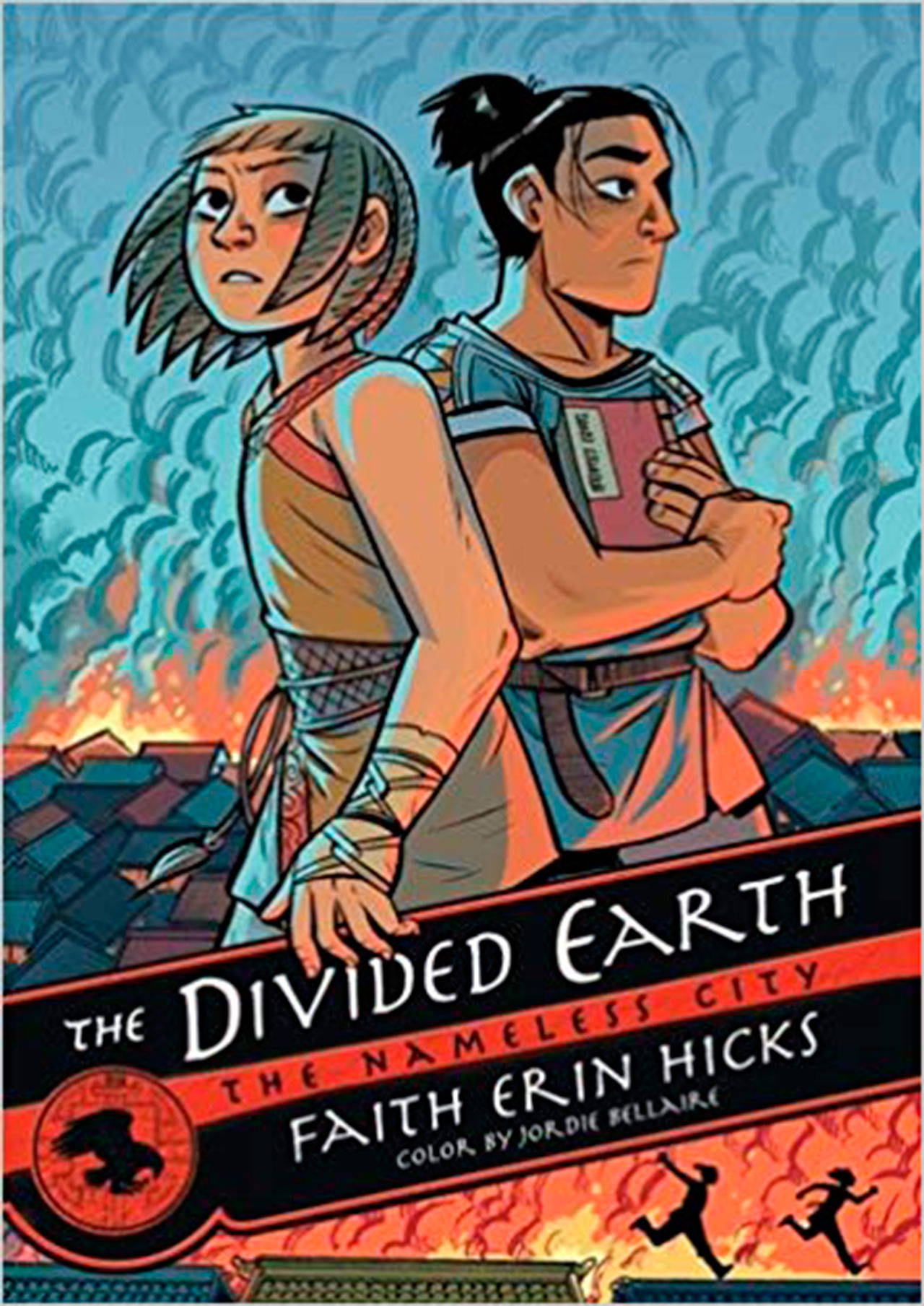 Image courtesy of Eagle Harbor Book Company | Canadian author/illustrator Faith Erin Hicks will visit Eagle Harbor Book Company at 5 p.m. Thursday, Sept. 27 to discuss “The Divided Earth,” the final book in the Nameless City trilogy.