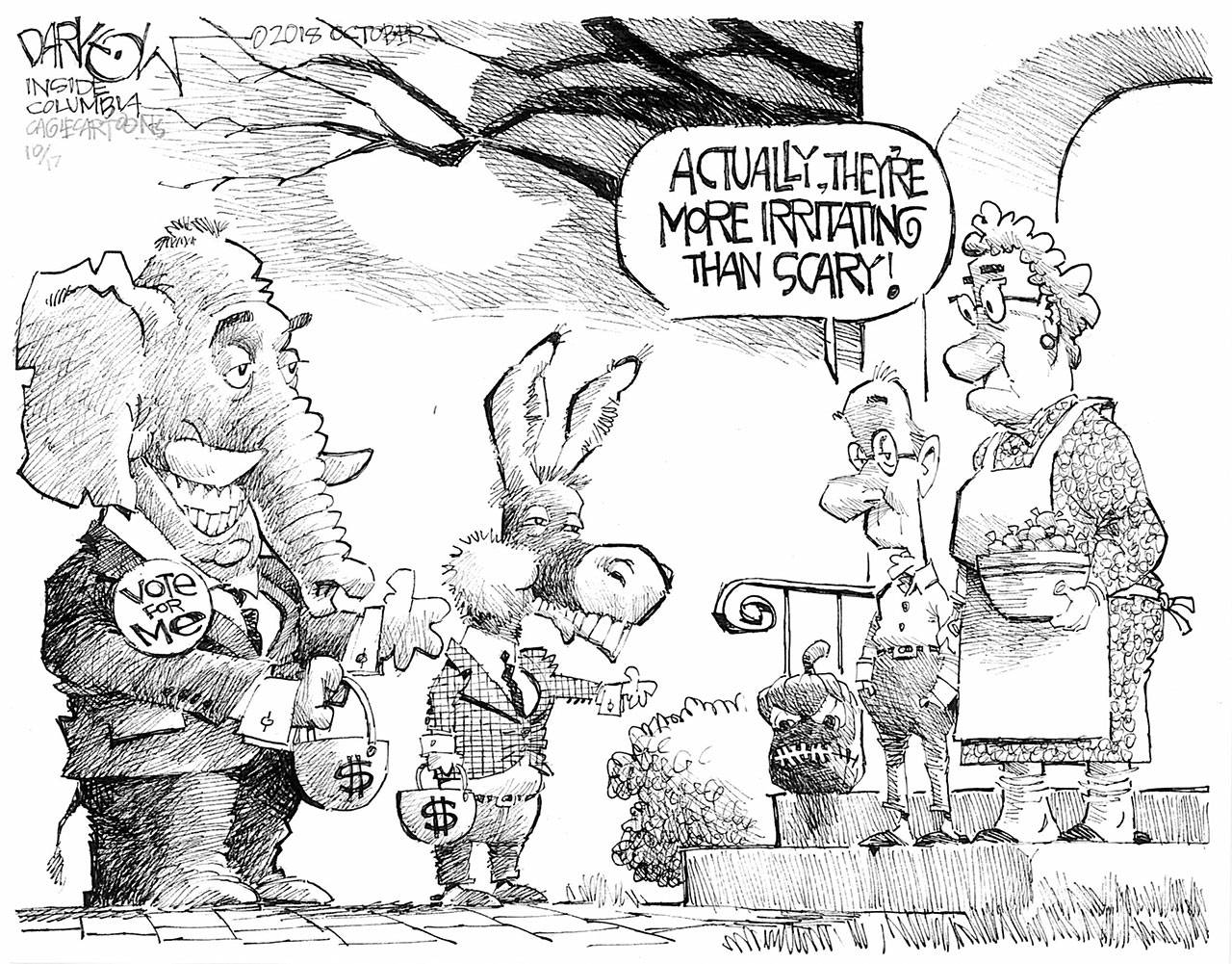 Today’s cartoon for Wednesday, Oct. 24