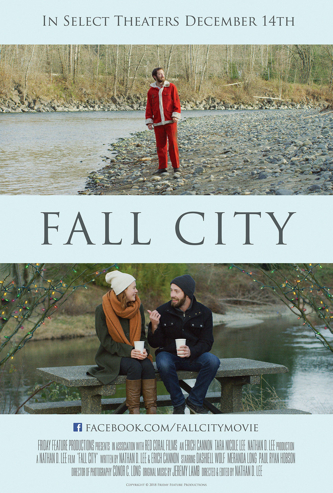 Image courtesy of Erich Cannon | Erich Cannon, former manager of Bainbridge Cinemas, co-wrote and produced the film “Fall City,” recently released to video-on-demand via Amazon and due for a special three-day theatrical run at the Lynwood Theatre at 5 p.m. Friday, Dec. 14 through Sunday, Dec. 16.