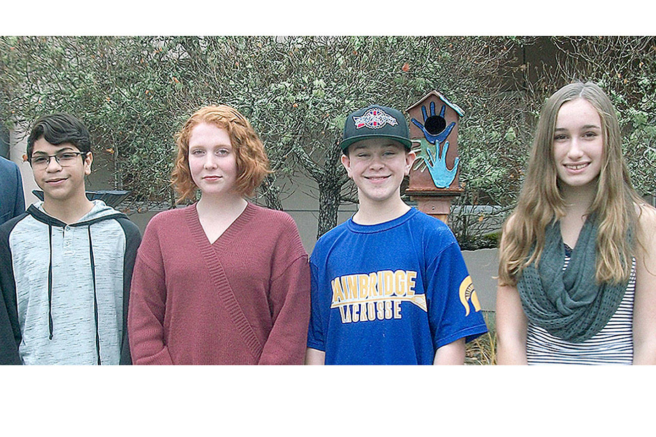 Woodward Middle School announces its Students of the Month Bainbridge