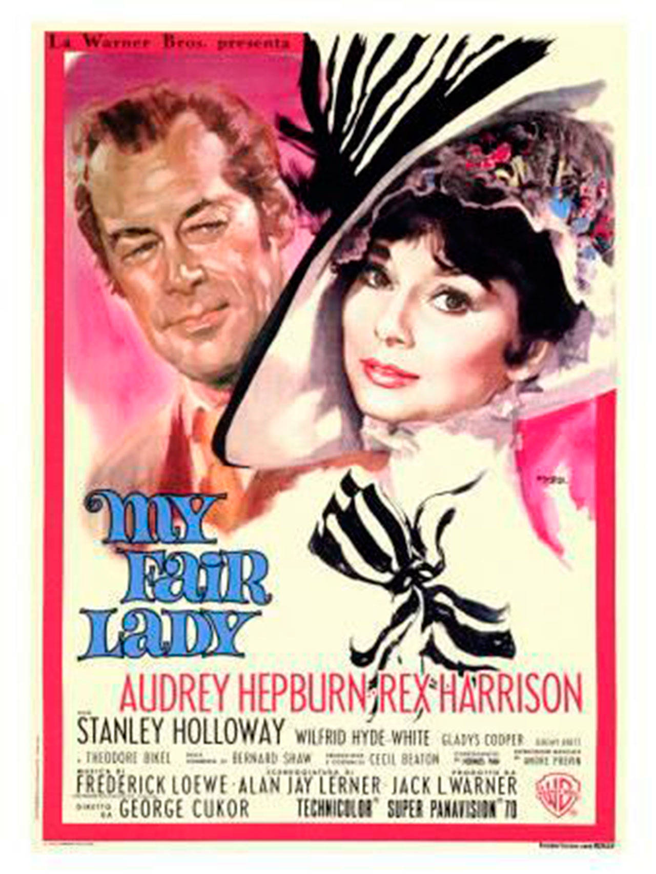 The 1964 musical drama “My Fair Lady” will return to the big screen at Bainbridge Cinemas for a special one-night-only 55th anniversary revival at 7 p.m. Wednesday, Feb. 20.                                Image courtesy of Warner Bros. Pictures