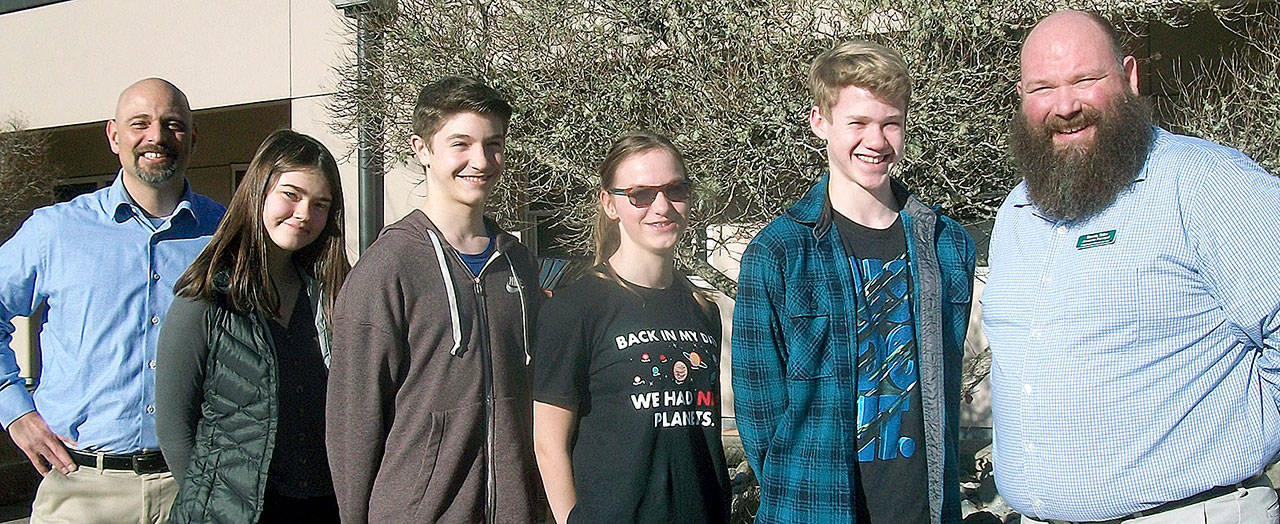 Woodward Middle School honors its super students Bainbridge Island Review