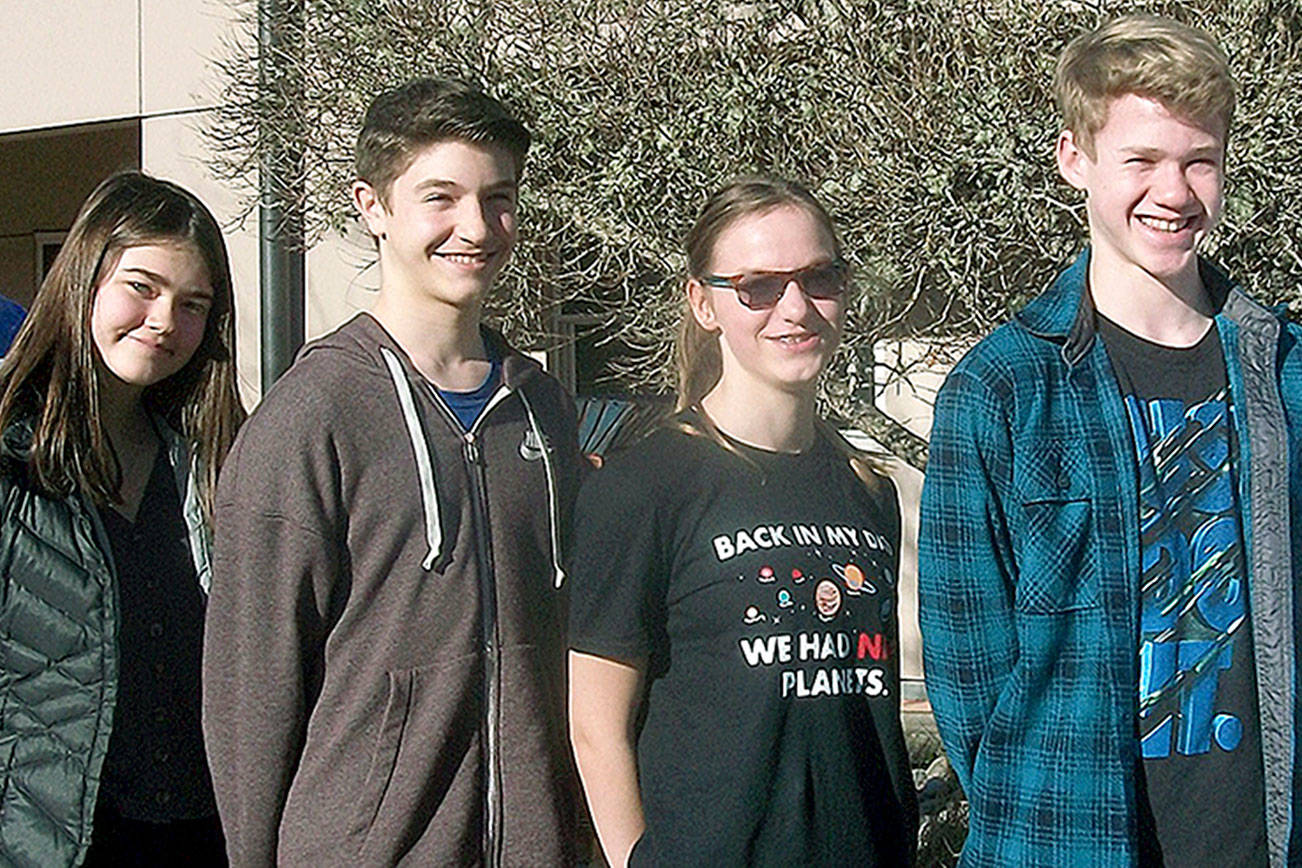 Woodward Middle School honors its super students Bainbridge Island Review