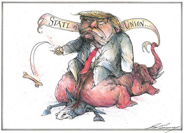 Trump’s 107th week in office | In cartoons