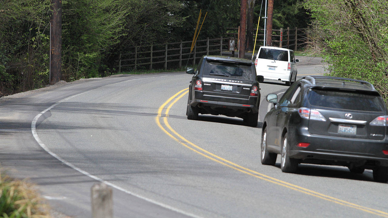 Residents along a stretch of Fletcher Bay Road want the city to lower the speed limit to 25 mph from 25 mph. (Brian Kelly | Bainbridge Island Review)