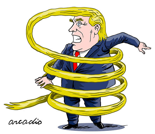 Trump’s 116th week in office | In cartoons