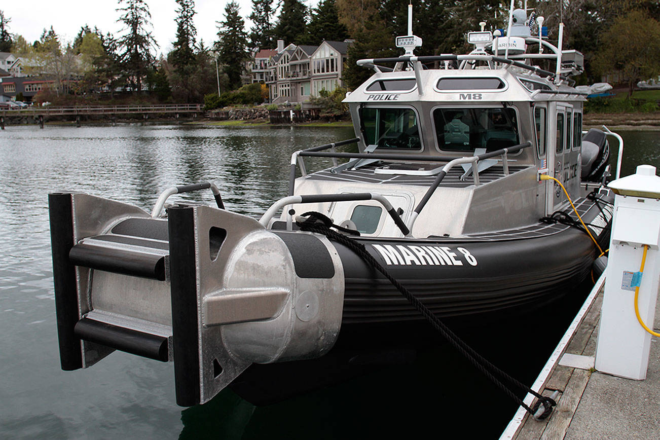 A refurbished ride: Federal grant gives Bainbridge police boat a mighty makeover