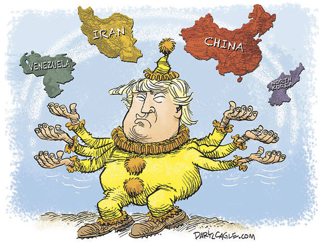 Trump’s 121st week in office | In cartoons