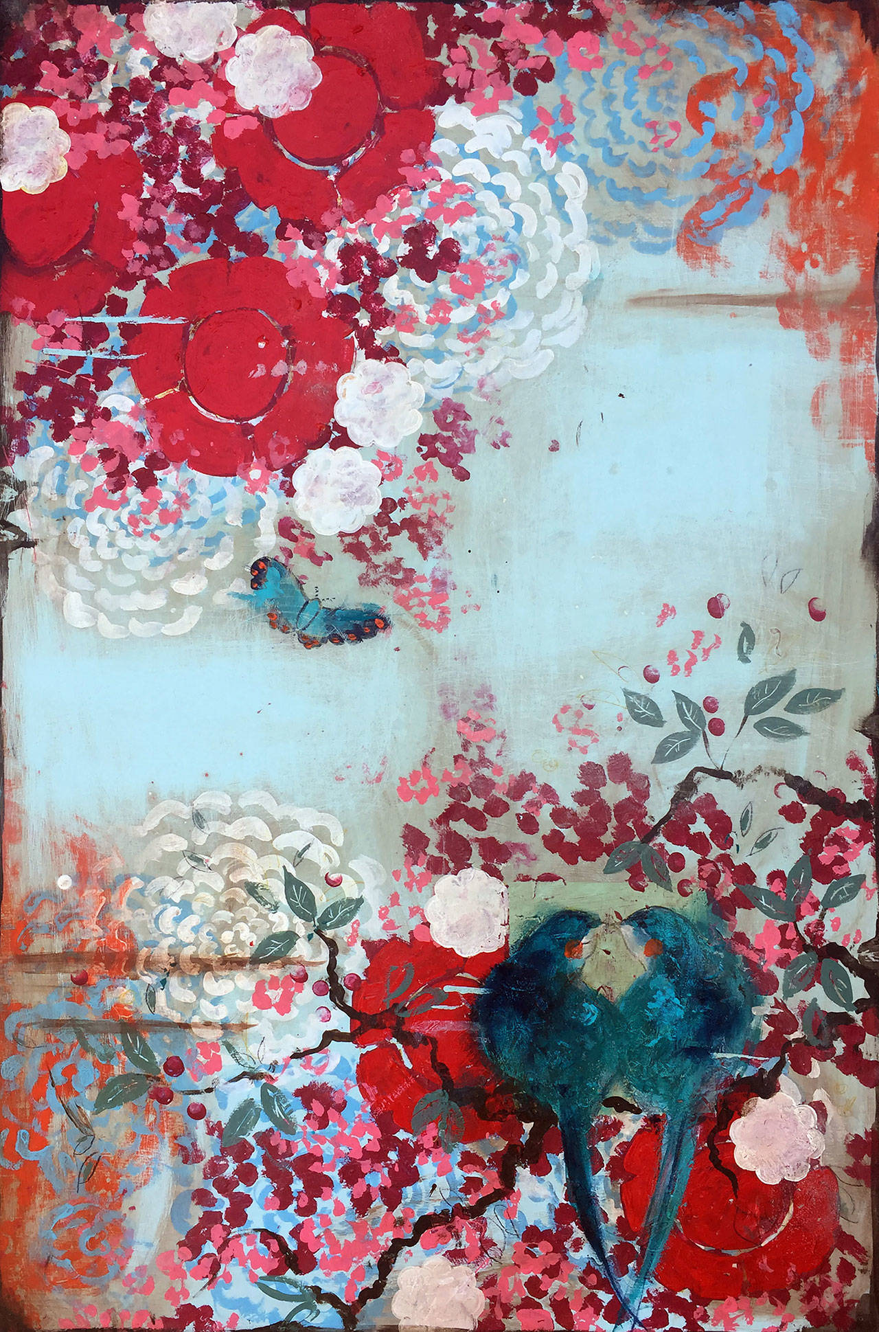 The paintings of Kathe Fraga will be on display at Roby King Gallery in June. (Image courtesy of Roby King Gallery)