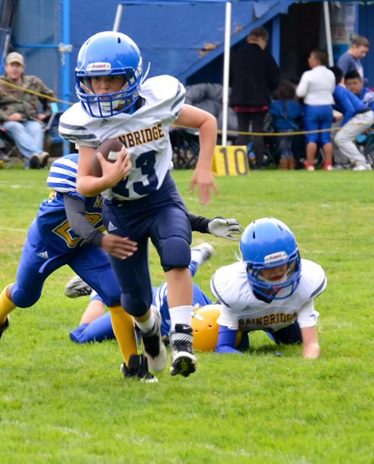 Photo courtesy of Jeff Rouser | The Bainbridge Island Junior Football Association recently announced they have joined the highly regarded Greater Eastside Junior Football Association.