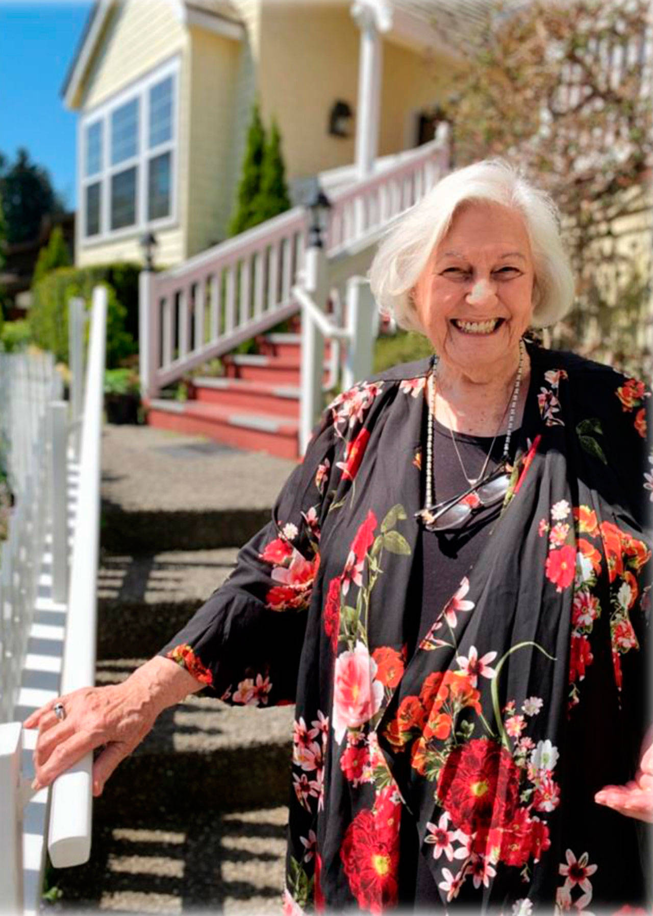 Photo courtesy of Lisa Berg | A special art exhibition will be held to showcase the paintings of island painter Chloe Gill, arranged by her friends, in honor of her 90th birthday Saturday, June 15.