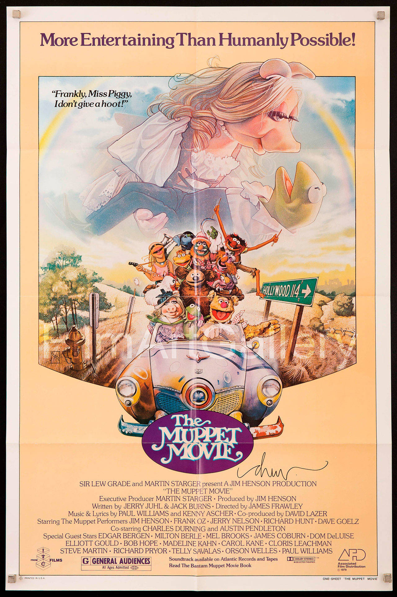Image courtesy of Associated Film Distribution | “The Muppet Movie” will be screened at Bainbridge Cinemas in honor of the film’s 40th anniversary at 7 p.m. Thursday, July 25.