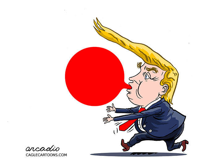Trump’s 127th week in office | In cartoons