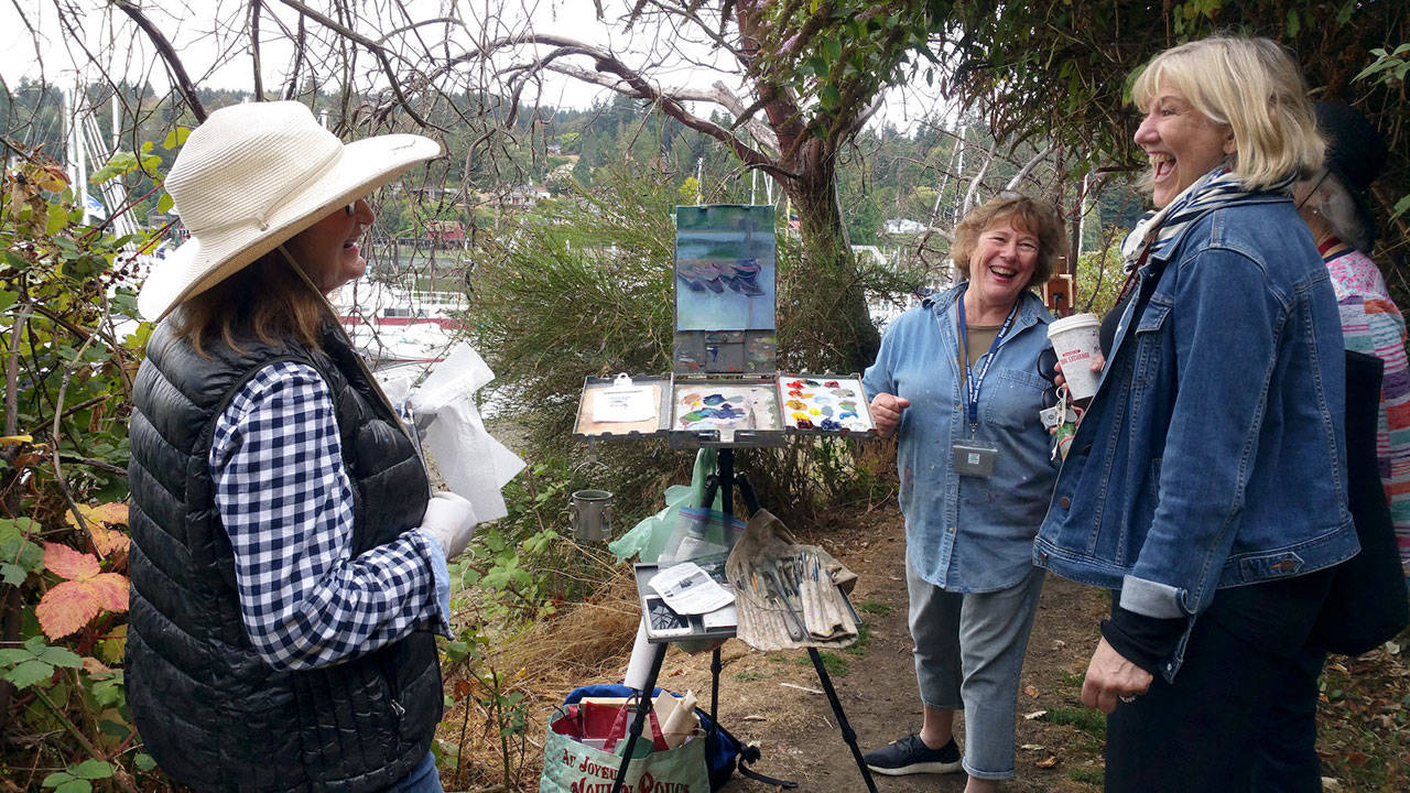 Photo courtesy of Winslow Art Center | The seventh annual Paint Out Winslow event, presented by Winslow Art Center Studio & Gallery, will return to Bainbridge Island Tuesday, Sept. 6 through Thursday, Sept. 8.