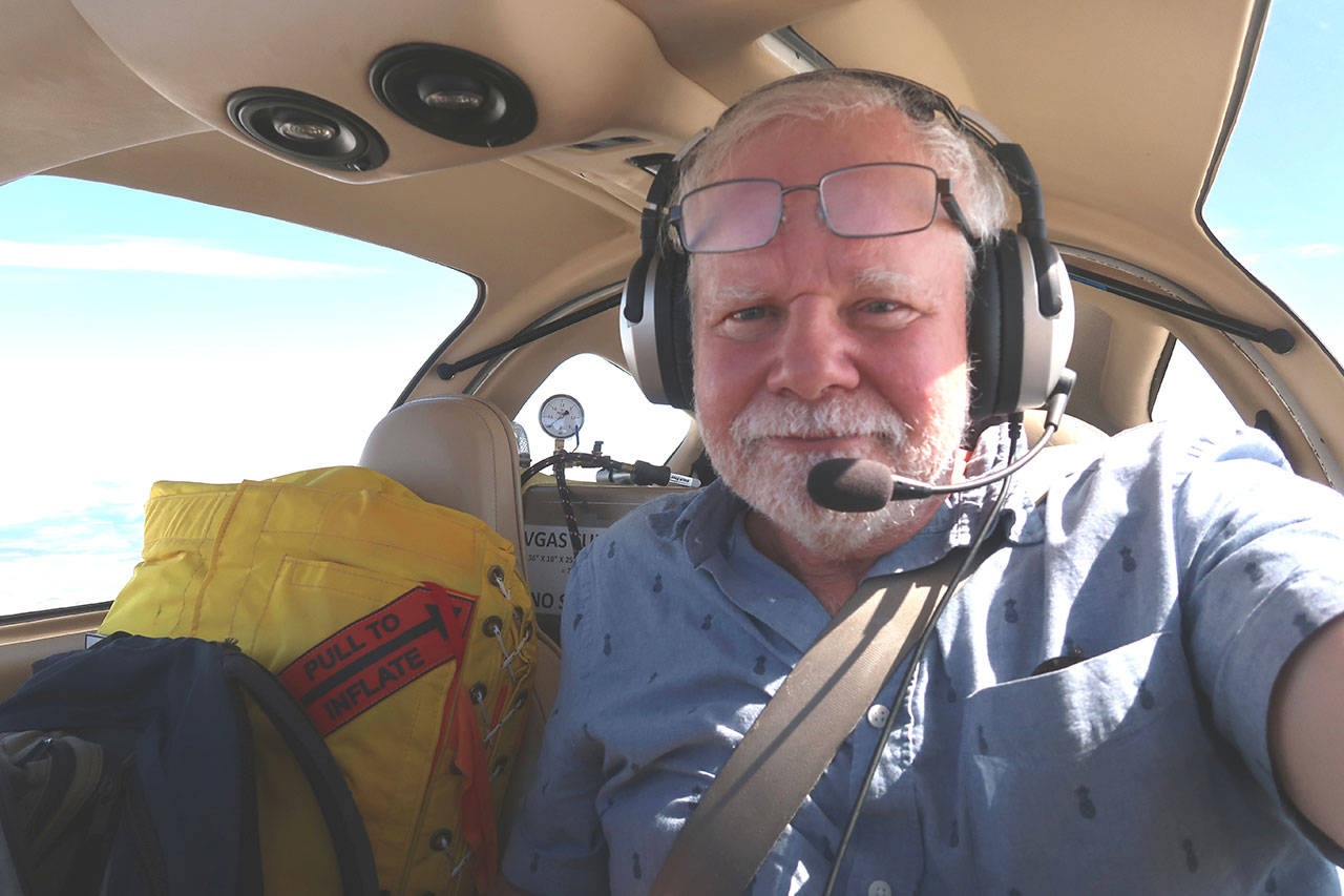 Photo courtesy of Harry R. Anderson | Bainbridge Islander Harry R. Anderson, adventure pilot, has landed on all seven continents and in more than 50 countries.