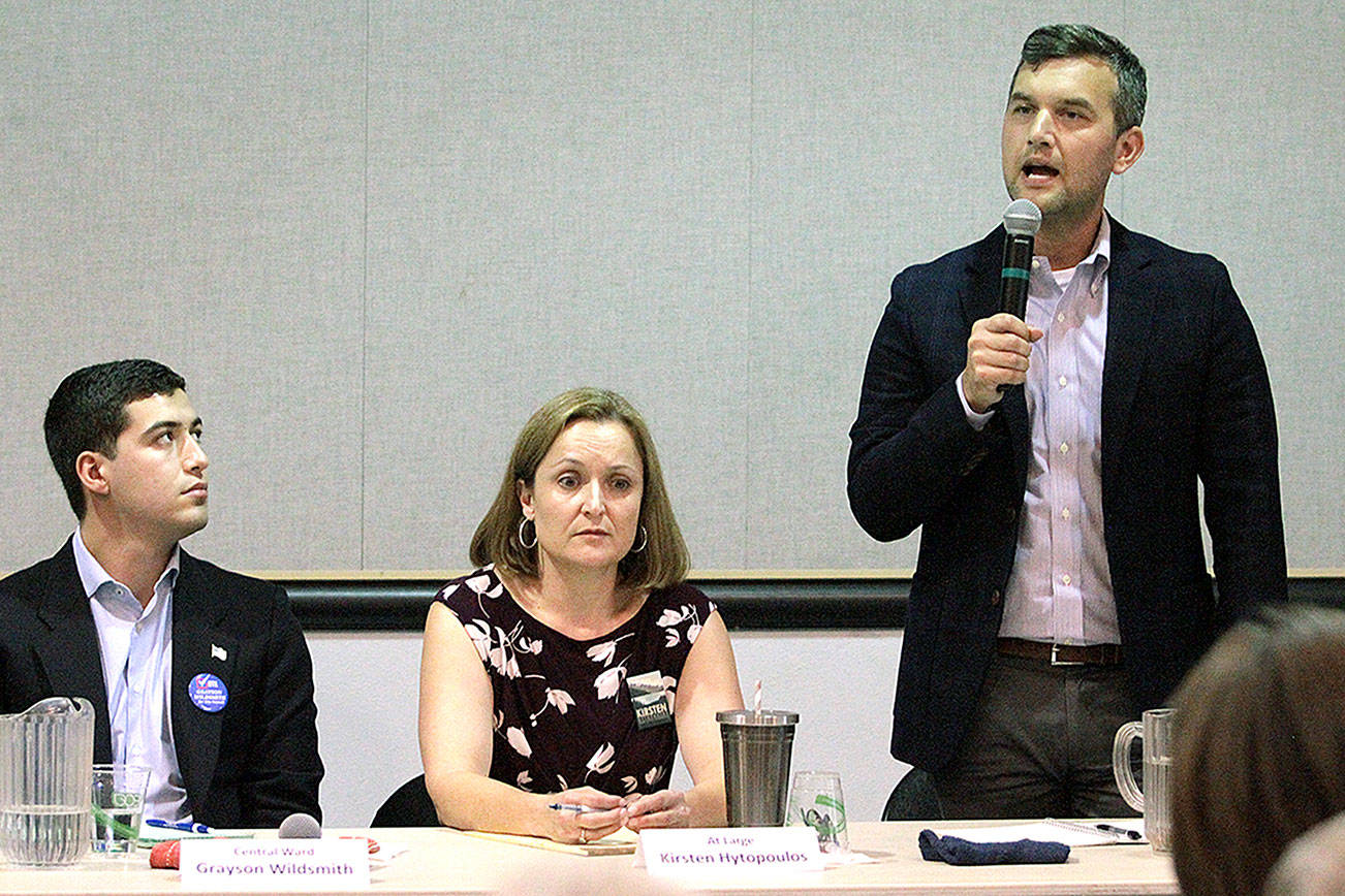 Bainbridge council candidates make their pitch to voters