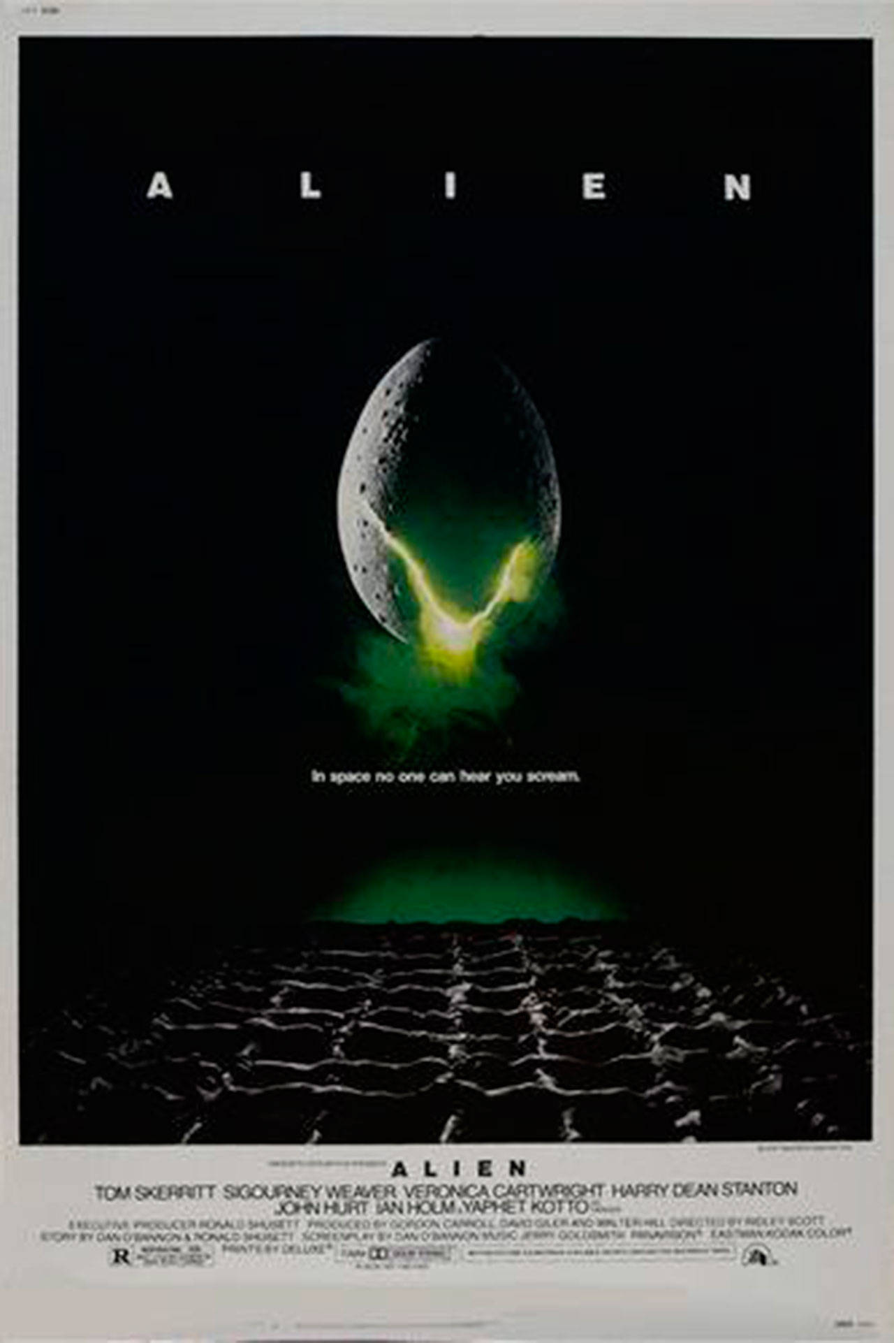 Image courtesy of 20th Century Fox | Ridley Scott’s 1979 masterpiece “Alien,” will return to select theaters across the country, including Bainbridge Cinemas, as part of a special 40th anniversary screening event at 7 p.m. Wednesday, Oct. 16.