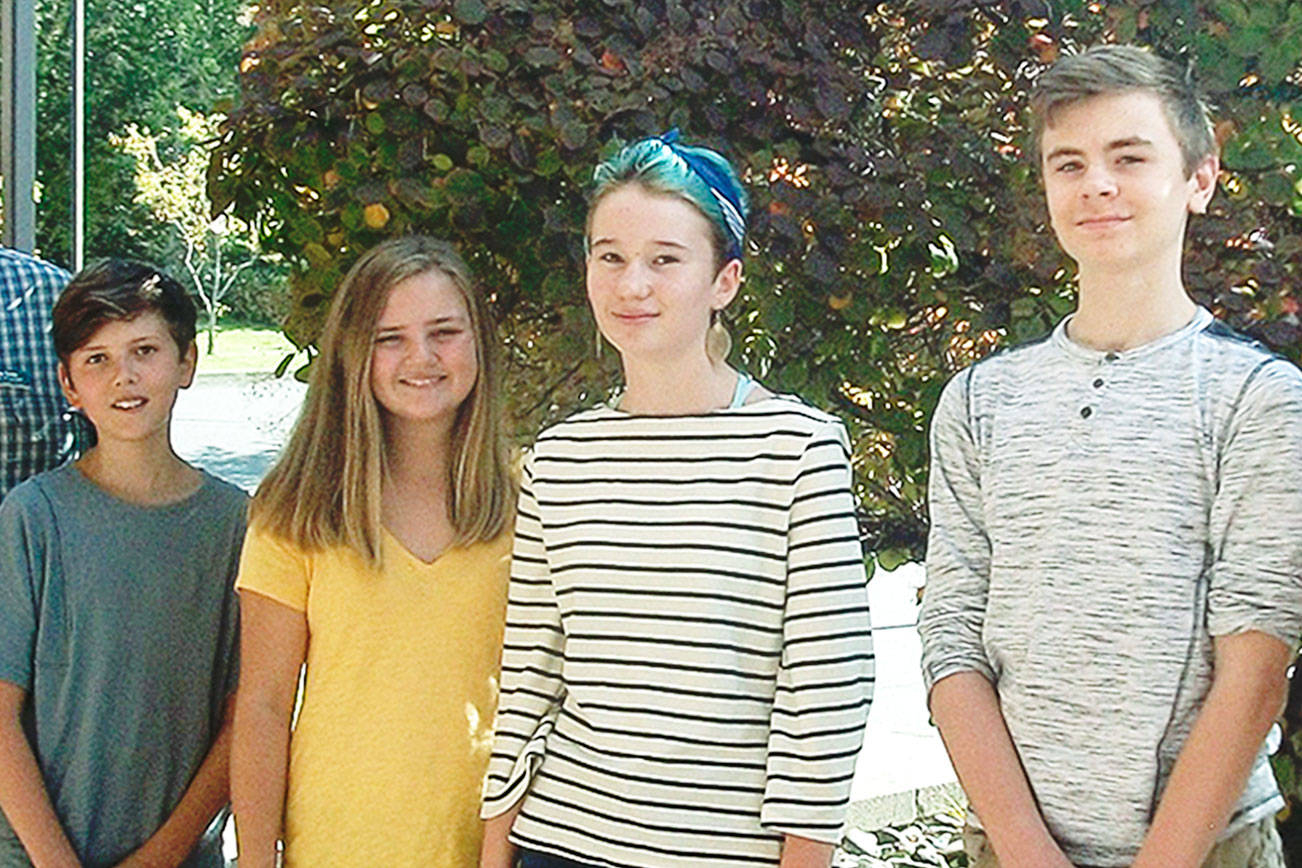 Woodward Middle School announces student winners Bainbridge Island Review