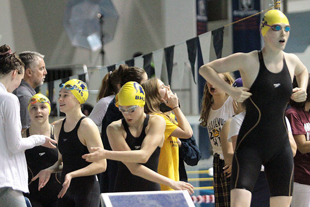 Spartan girls swimming & diving team at State, Part III | Photo gallery