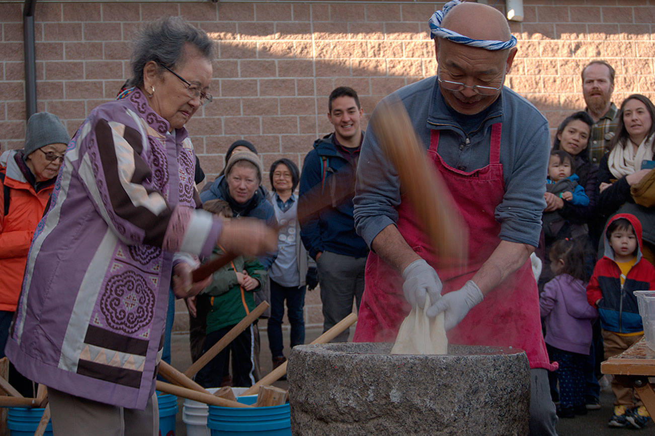 Making more mochi: Annual New Year’s event returns to Woodward