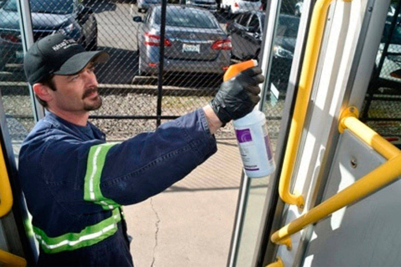 Kitsap Transit making efforts to limit spread of COVID19 Bainbridge