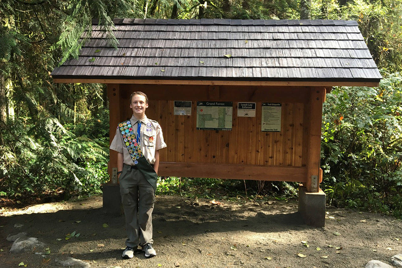 Island teen completes Eagle Scout project