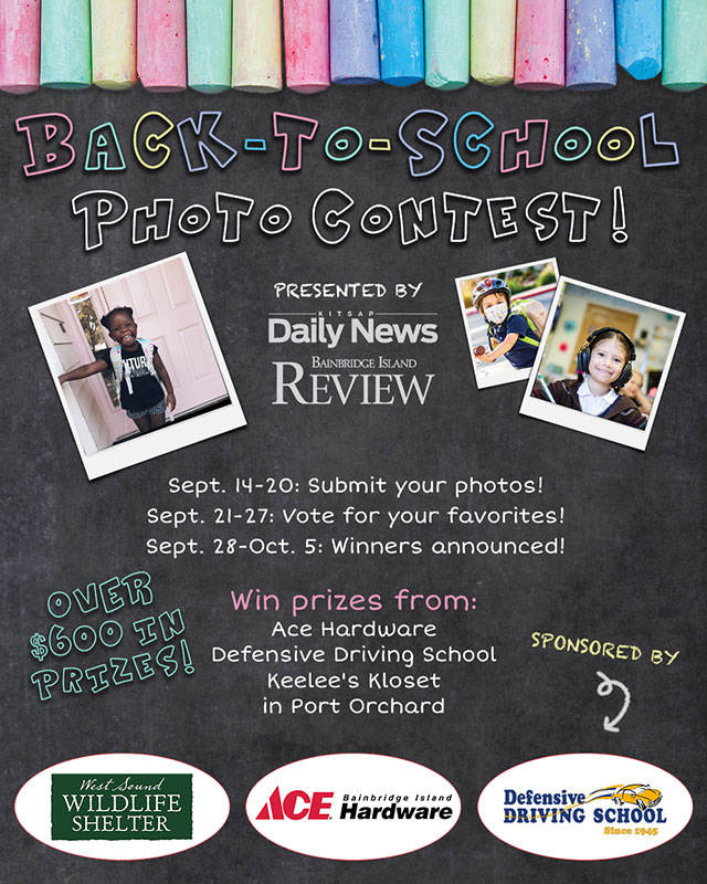 Kitsap/Bainbridge Island BacktoSchool Photo Contest! Bainbridge