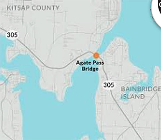 Agate Pass Bridge work basically finished