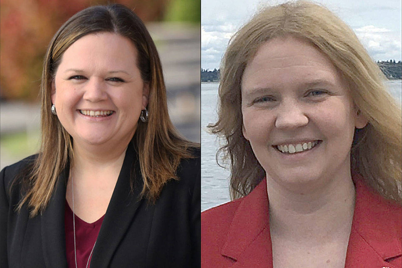 Democrat Tarra Simmons (left) and Republican April Ferguson (right) are the two candidates hoping to fill the seat vacated by retiring Rep. Sherry Appleton.