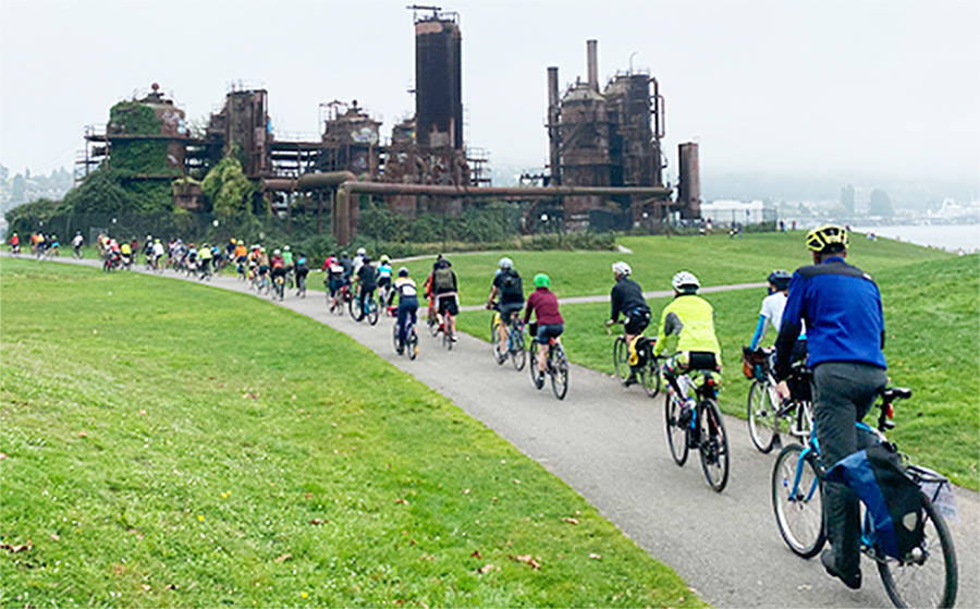 Bicyclists have been participating in these events all around the Pacific Northwest. Courtesy photo