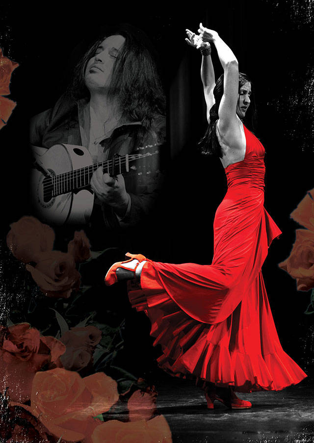 Poster for Eric and Encarnacion's Duo Flamenco virtual performance November 8 at 4 p.m. Courtesy photo