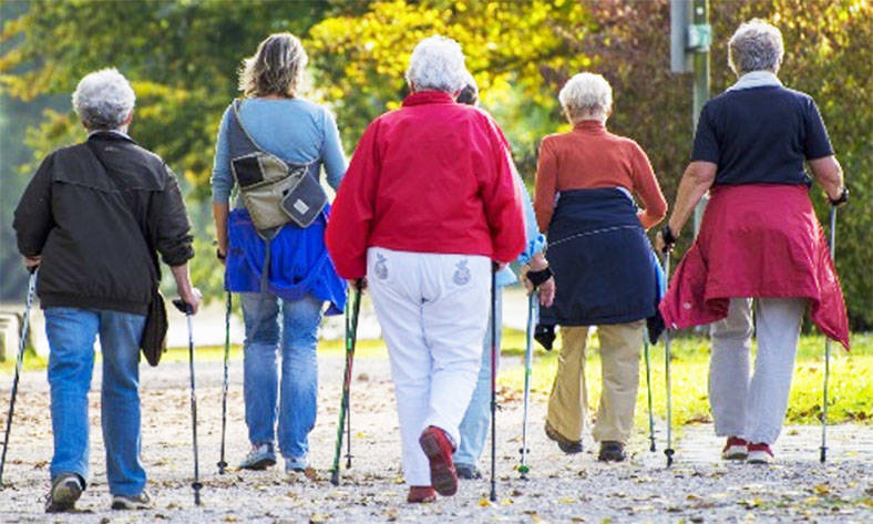 Keeping seniors active is another area the foundation is involved in.