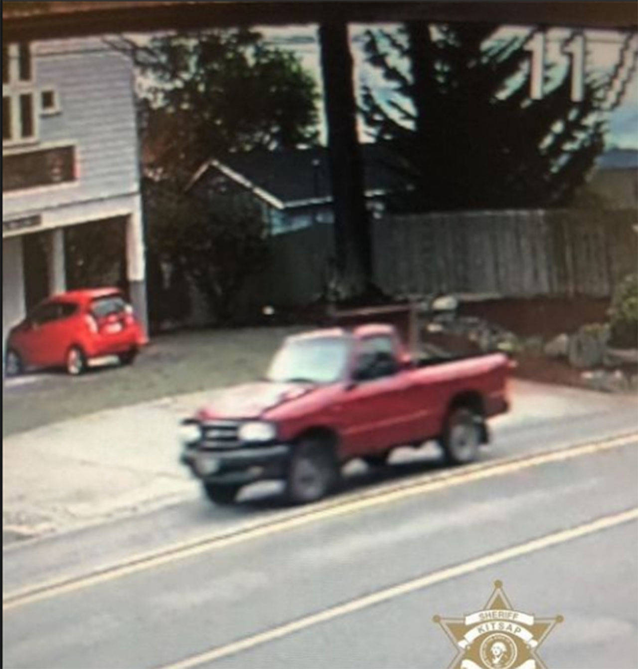 KCSO has provided a photo of the suspect vehicle involved in a hit and run in Suquamish.