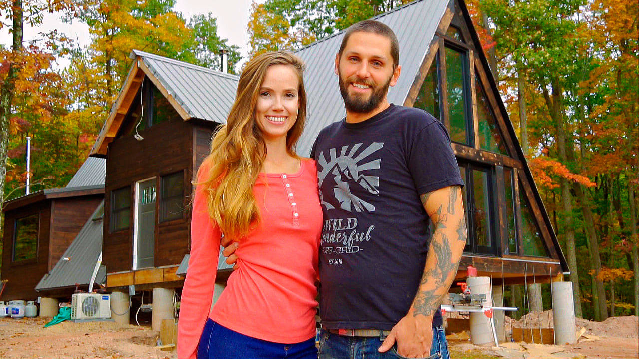 YouTube image
“Wild Wonderful Off-Grid” an amiable, good-humored homegrown YouTube series about the year-long effort by thirty-somethings Erin and Josh Myers and their three young children in building their dream house from the ground up in a forested mountain region of West Virginia, next door to northern Virginia.