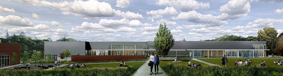 New 100 Building at Bainbridge High School. Courtesy image