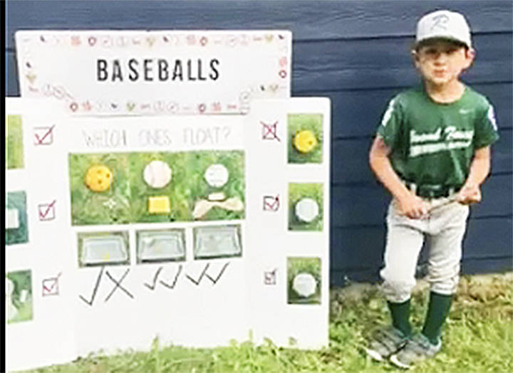 Max and his baseball experiment.