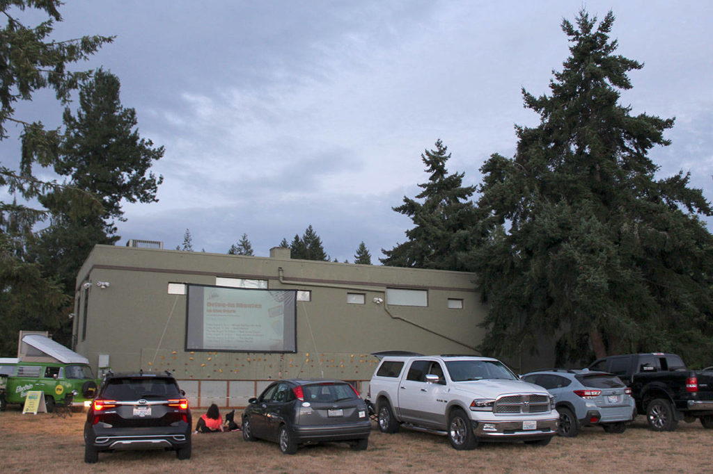 Drivein, walkin movies through August Bainbridge Island Review