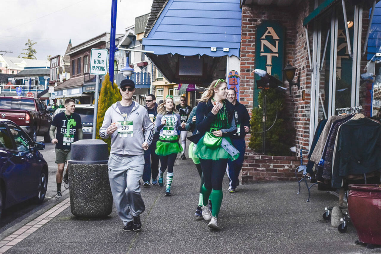 Scenes from past Poulsbo Beer Runs. Courtesy photos