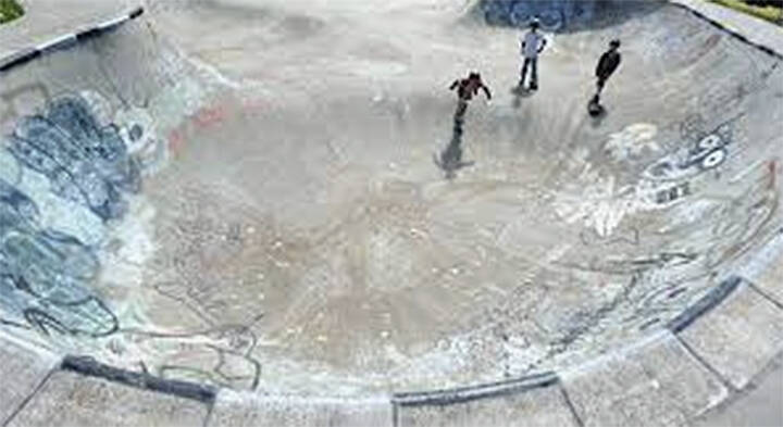 The current skate park is for those with advanced abilities. File Photo