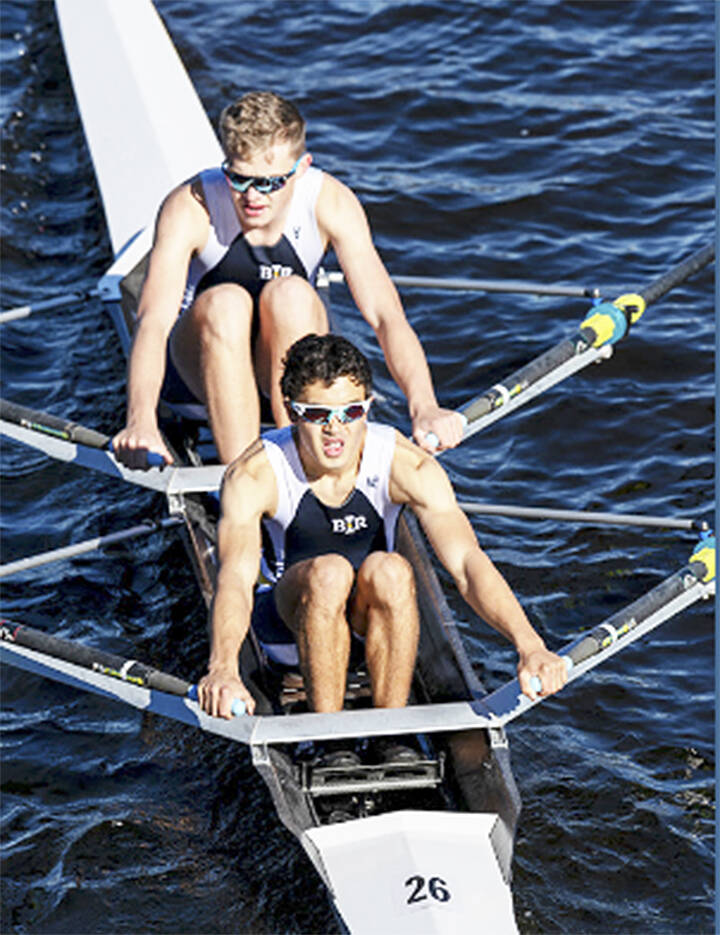 Courtesy photo
Luke Watson and Luke Collins placed 22nd at the Head of the Charles Regatta in Boston.