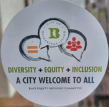 Equity stickers available. Courtesy photo