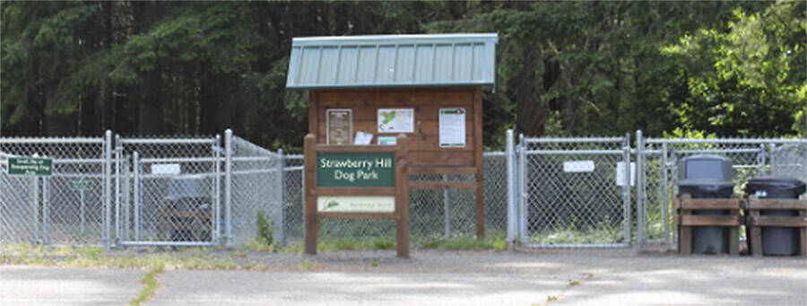 Part of the land donated for the mountain bike park will be used to expand the dog park. Courtesy Photo